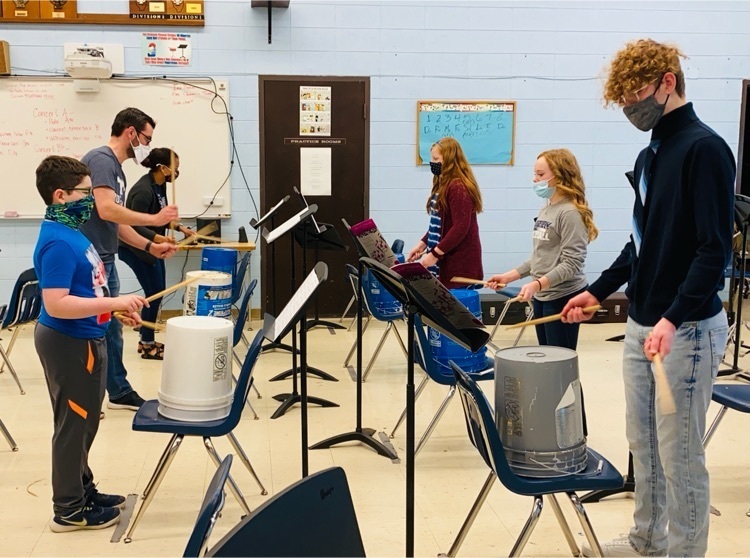 bucket drumming