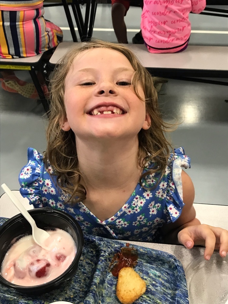 child smiling