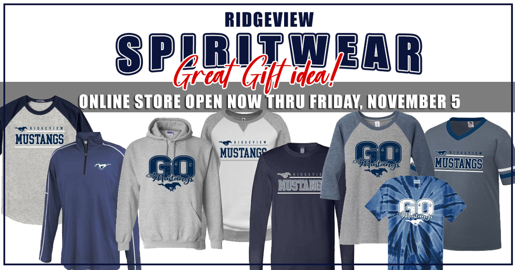 Ridgeview Spiritwear Store open
